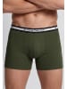 Tom Tailor Long-Pants 3Er Pack Buffer in grün-dunkel-uni