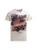 CAMP DAVID  T-Shirt 'Dune Crusher' in weiß