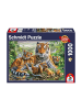 Schmidt Spiele Puzzle Tiger und Welpen, 1000 Teile, ab 14 Jahre