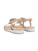 Ital-Design Sandale & Sandalette in Champagner