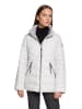 Betty Barclay Steppjacke mit abnehmbarer Kapuze in Rohweiß