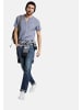 Tom Tailor Tom Tailor Shirt Henley Shirt T-Shirt gestreift in hellblau