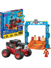 Hot Wheels Smash-und-Crash Bone Shaker Crush Set 151 tlg. Monster Truck 5+ HKF87