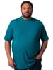 Men Plus Kurzarm T-Shirt in rauchblau