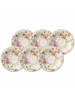 Villeroy & Boch 6er Set Kaffee Untertasse Mariefleur Basic in ø 16 cm in bunt