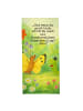 Mr. & Mrs. Panda Badehandtuch Raupe Schmetterling Design mit Spruch in Gelb Pastell