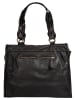 Samantha Look Shopper echt Leder in schwarz