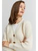 PULZ Jeans Strickpullover PZIRIS Cardigan 50206778 in natur