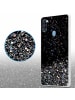 cadorabo Hülle für Samsung Galaxy A11 / M11 Glitter in Schwarz mit Glitter