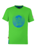 Trollkids T-Shirt "Troll XT" in Hellgrün / Blau