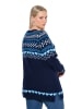 Ulla Popken Pullover in tintenblau
