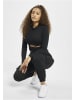 DEF DEF Damen Capsule Longsleeve in black