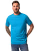 JP1880 Kurzarm T-Shirt in helles azurblau