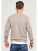 SOULSTAR Sweatshirt PORT LOUIS in Taupe