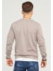 SOULSTAR Sweatshirt PORT LOUIS in Taupe