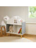 relaxdays Kinderregal in Weiß/ Grau - (B) 60 x (H) 65,7 x (T) 30 cm