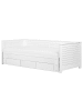 Beliani Tagesbett CAHORS in Weiß - (W) 186 x (H) 72 x (L) 209 cm