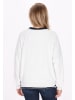 Schmuddelwedda Women Sweatshirt in offwhite melange