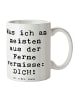Mr. & Mrs. Panda Tasse Spruch Heimweh Dich mit Spruch in Weiß