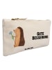 Mr. & Mrs. Panda Pouch Igel Blumen mit Spruch in Weiß