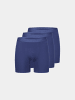 Erlich Textil  CASUAL COTTON LANGE PANTS IM 3er PACK in nachtblau