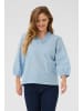 Kaffe Langarm-Bluse KAvictoria in Soft Chambray
