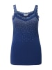 MIAMODA Strick-Top in dunkelblau
