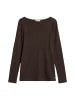 U-Boot-Longsleeve regular in Black Cherry