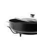 COFI 1453 Elektrische Multifunktionspfanne Pizzapfanne 40 x 7 cm in Schwarz