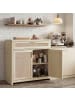 VASAGLE Küchenschrank Ellan in Beige - (B)80 x (H)80 x (T)38 cm
