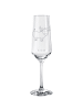 Mr. & Mrs. Panda Champagnerglas Sternzeichen Stier ohne Spruch in Transparent