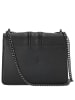 Seidenfelt Roros - Schultertasche 21 cm (soft cream) in black/black