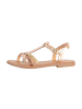 Les Tropéziennes par M Belarbi Badalia Ledersandalen für Kinder Beige