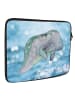 Mr. & Mrs. Panda Laptop Hülle Seekuh Chillen ohne Spruch in OZeichenanblue