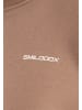SMILODOX Unisex Oversize Sweatshirt Tane in Braun