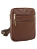 piké Crossover Bag echt Leder in braun