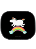 Mr. & Mrs. Panda UV Schutz Auto Einhorn Regenbogen ohne Spruch in Schwarz