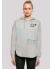 F4NT4STIC Oversized Hoodie Self Love OVERSIZE HOODIE in grau