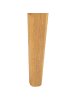 Beliani Couchtisch BARATTI in Braun - (W) 70 x (H) 33 x (L) 70 cm