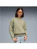 Puma Elevated Relaxed Wash mit Kägurutaschen in grün