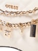 Guess Schultertasche Libby in ecru - 0002