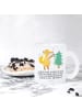 Mr. & Mrs. Panda Teetasse Fuchs  Weihnachtsbaum mit Spruch in Transparent