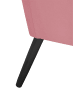 others SESSEL Kachka Bezug Samtvelour Buche schwarz / rosé