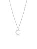 Elli Halskette 925 Sterling Silber Halbmond, Sterne, Stern in Silber