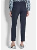 GOLDNER Elegante 7/8-Hose mit Schlupfbund in marine