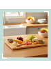 relaxdays Schneidebrett in Natur - (B)45 x (H)3 x (T)30 cm