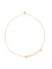 Steel_Art feine Halskette Damen Egbut goldfarben in goldfarben