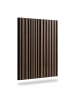 relaxdays 4 x Akustikpaneele in Dunkelbraun - (B)60 x (H)120 cm