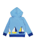 Toby Tiger Sweatjacke mit St Ives Boote Applikation in blau
