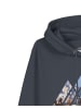 wat? Apparel Sweatshirt Geometric Landscape in India Ink Grey